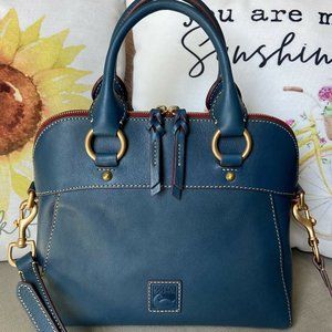 New Dooney & Bourke Florentine Cameron Satchel Bag